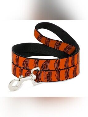 Buckle-Down 6ft Long Wide Dog Leash - Tiger Stripe Pattern Pet Leash